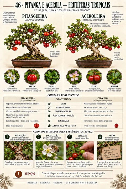 Página Pitanga e acerola