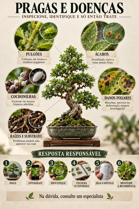 Página Pragas e doenças